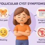 Follicular cyst symptoms